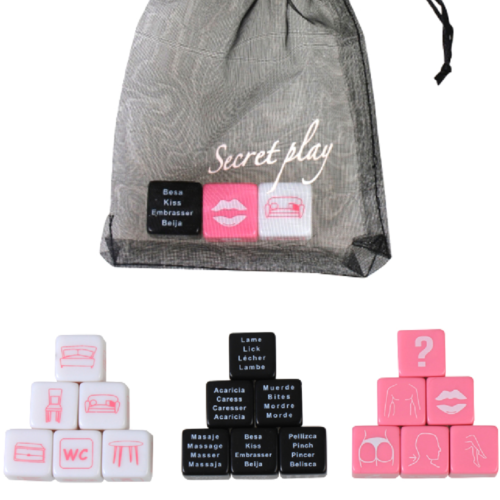 Juego 3 dados SECRETPLAY para parejas