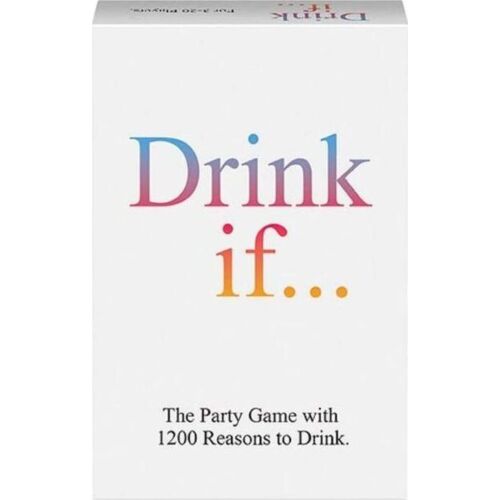 Juego de pareja KHEPER GAMES Drink If con 1200 razones