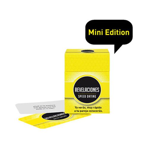 Juego de cartas Revelaciones Speed Dating de Tease & Please