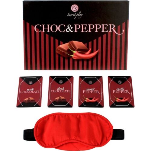 Juego de Cartas SECRETPLAY Choc & Pepper con desafíos picantes