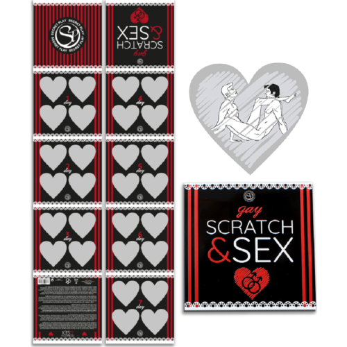 Juego de Parejas Gay Secretplay Scratch & Sex