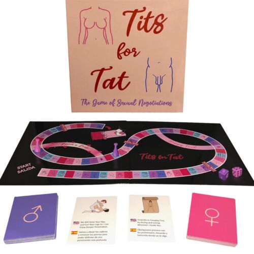 Juego de mesa KHEPER GAMES TITS FOR TAT con recompensas