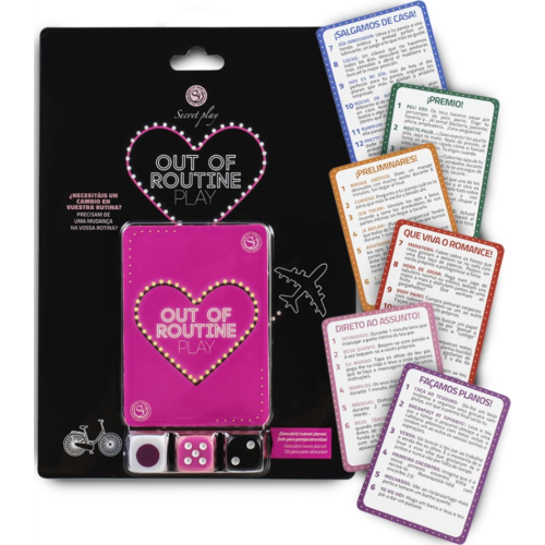 Juego erótico SECRETPLAY Cambia tu Rutina