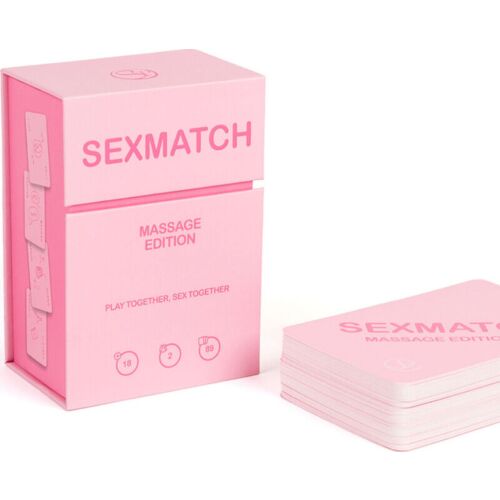 Juego de pareja Secretplay Sexmatch Massage Edition