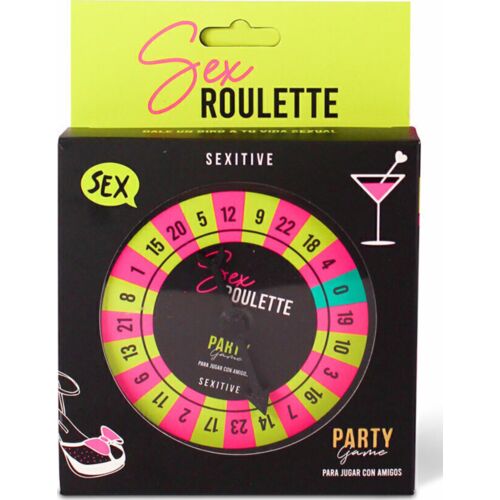 Juego erótico SEXITIVE Sex Roulette para grupos