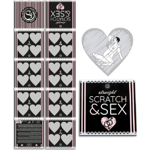 Juego rasca y gana SECRETPLAY Scratch & Sex HETERO