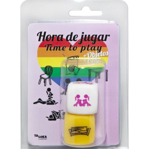 Dados Eróticos Taloka Hora de Jugar - 36 Combinaciones