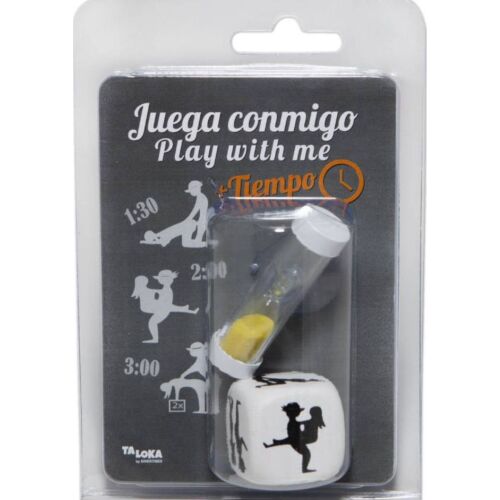 Juego Preliminar TALOKA Dado Kamasutra con Reloj de Arena