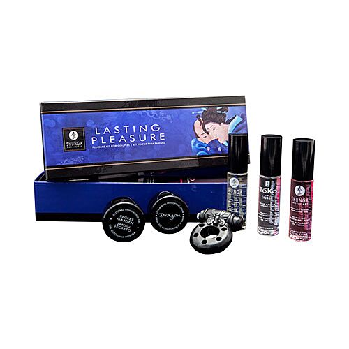 Kit cosmético Shunga Lasting Pleasure con productos eróticos
