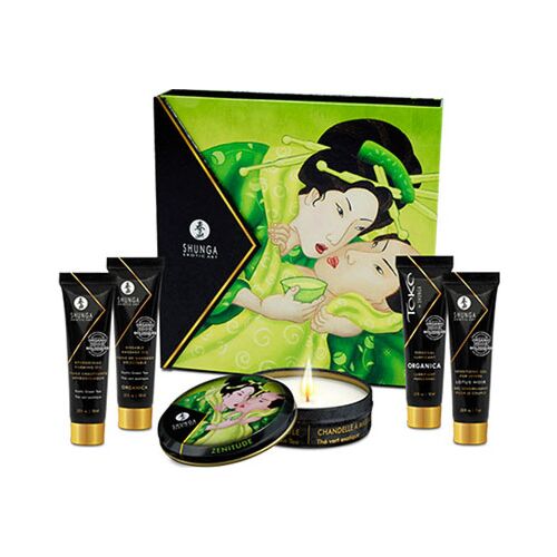 Kit erótico Shunga Kits Secret Geisha Té Verde