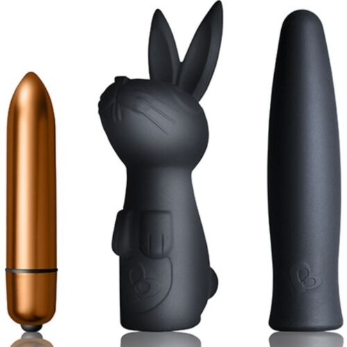 Kit sexual ROCKS-OFF Dark Desire con conejo y bala