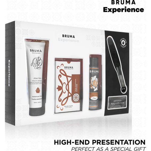 Kit de masaje BRUMA XPERIENCE con vibrador líquido