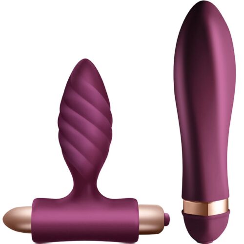 Kit Climaximum Desire: vibrador y plug anal para explorar