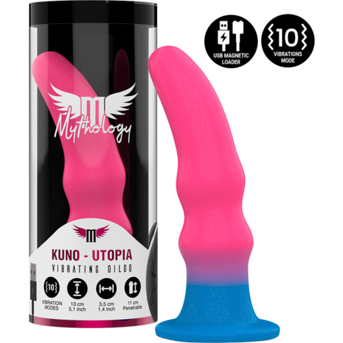 Dildo KUNO UTOPIA de MythoLogy con vibración potente