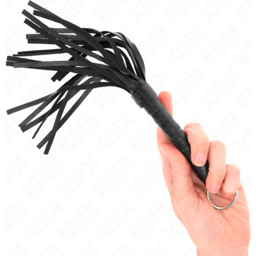 Látigo BDSM KINK Simple Mini 28 cm para control preciso