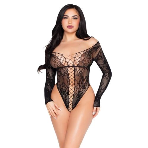 Teddy Leg Avenue 89370 | Diseño de encaje seductor