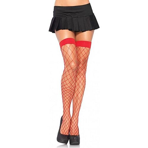 Medias de red Leg Avenue | Talla particular ajustable