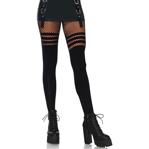 Medias Rejilla Leg Avenue - Estilo sin costuras