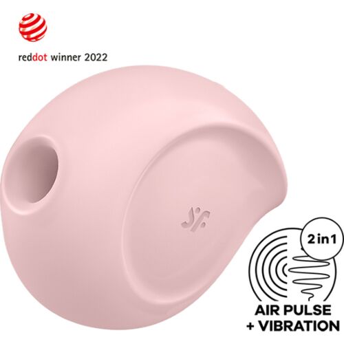 Succionador Satisfyer Sugar Rush con vibración y ondas de presión