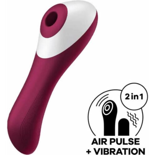 Vibrador SATISFYER DUAL CRUSH con pulsaciones