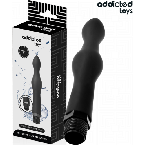 Limpiador Anal Addicted Toys Modelo 3 con Adaptador Universal