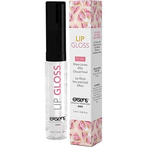 Brillo Labial Exsens Hot Cold Effect con Sabor a Fresa