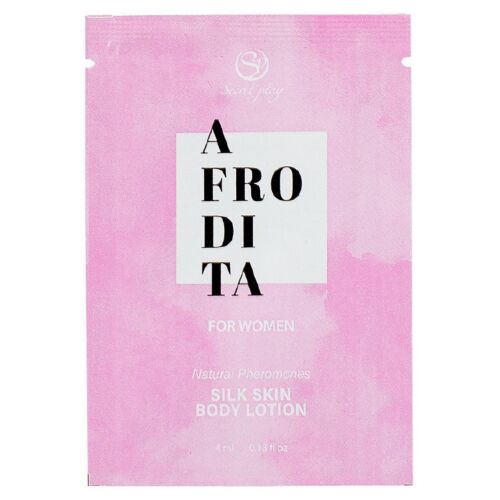 Loción Corporal Secretplay Afrodita Monodosis 4 ml con Atrayente Natural