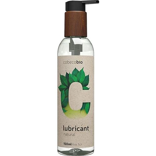 Lubricante Cobeco Bio Natural 150 ml a base de agua