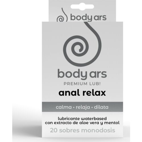 Lubricante anal Body Ars monodosis 20x4ml