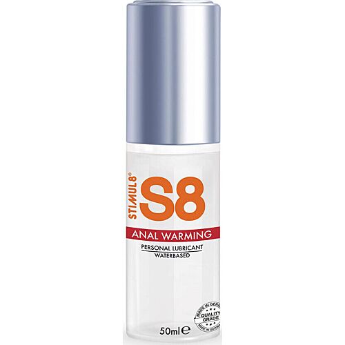 Lubricante anal STIMUL8 S8 efecto calor 50 ml