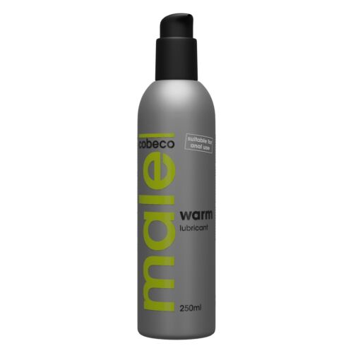 Lubricante Calor Cobeco Male 250 ML para masajes y sexo