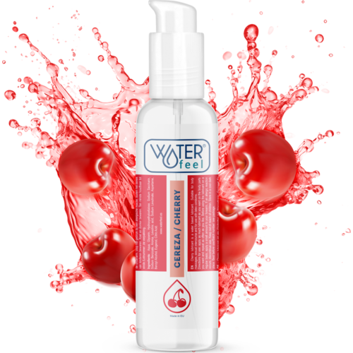 Lubricante Waterfeel Cereza 175 ml - Sabor y larga duración