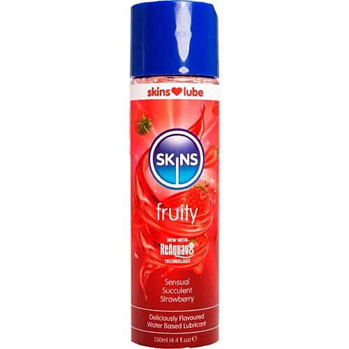 Lubricante con sabor Fresa SKINS Fruity