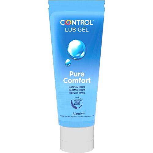 Lubricante Control Pure Comfort 80ml con ingredientes naturales
