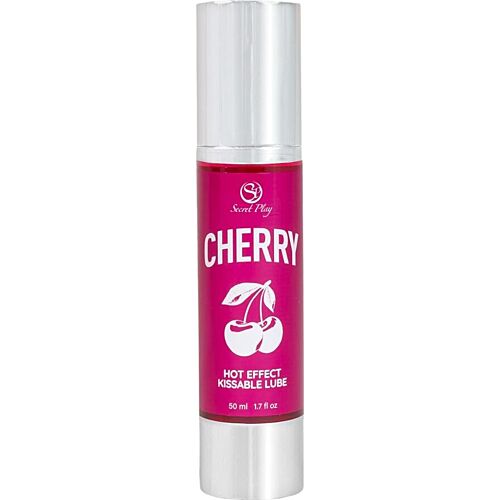 Lubricante efecto calor Cereza SECRETPLAY 50 ml