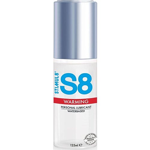 Lubricante efecto calor STIMUL8 S8 125 ml