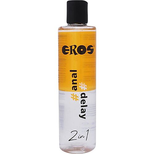 Lubricante Eros 2 en 1 ANAL DELAY 250 ml