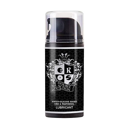 Lubricante híbrido Eros Double Action CBD 100 ml
