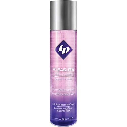 Lubricante ID Pleasure 500 ML con efecto hormigueo