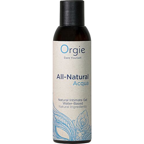 Lubricante Orgie All-Natural Acqua 150 ml