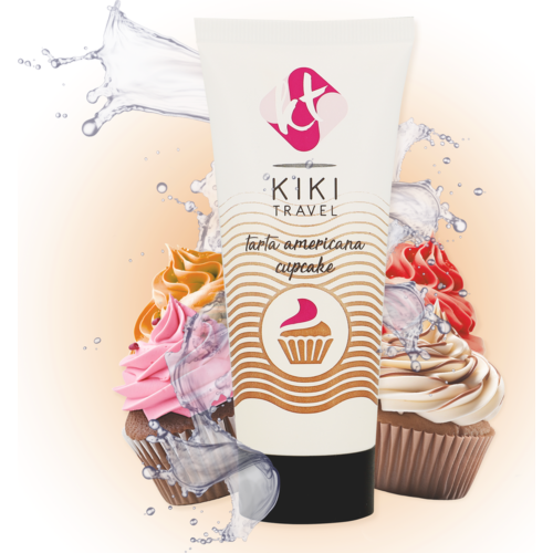 Lubricante KIKÍ TRAVEL Sabor Tarta Americana Cupcake 50ml