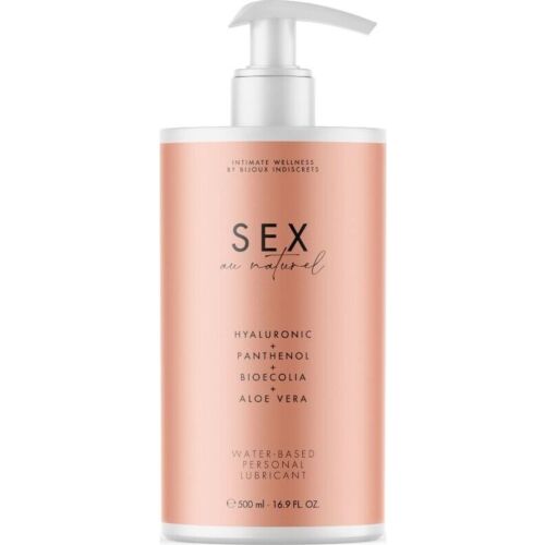 Lubricante Personal BIJOUX AU NATUREL 500 ML Base Agua