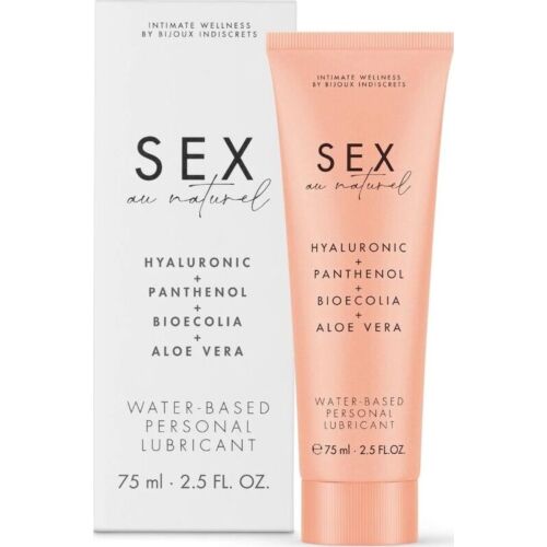 Lubricante personal BIJOUX base agua 75 ml con pH ácido