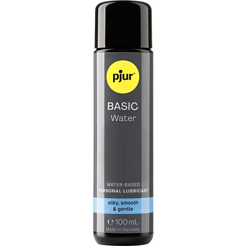Lubricante Pjur Basic Aqua 100 ml | Hidratante y duradero