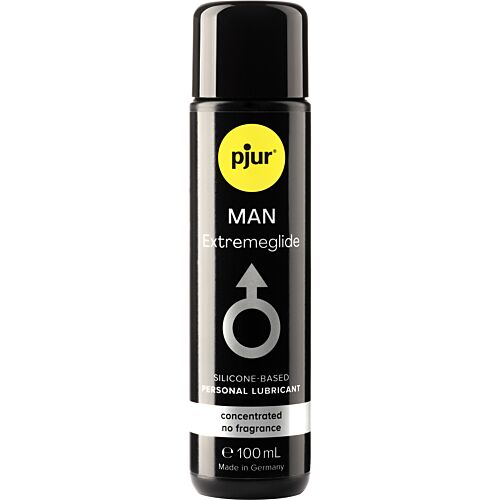 Lubricante Pjur Man Extreme Glide 100 ml con silicona