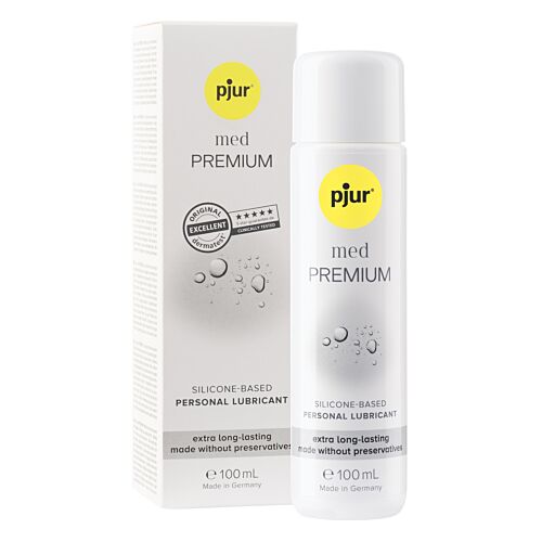 Lubricante Pjur Med Premium Glide 100 ml con base de silicona