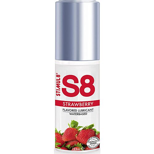 Lubricante sabor fresa STIMUL8 S8 125 ml