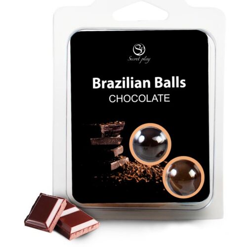 Lubricante SECRETPLAY Brazilian Balls Chocolate Set