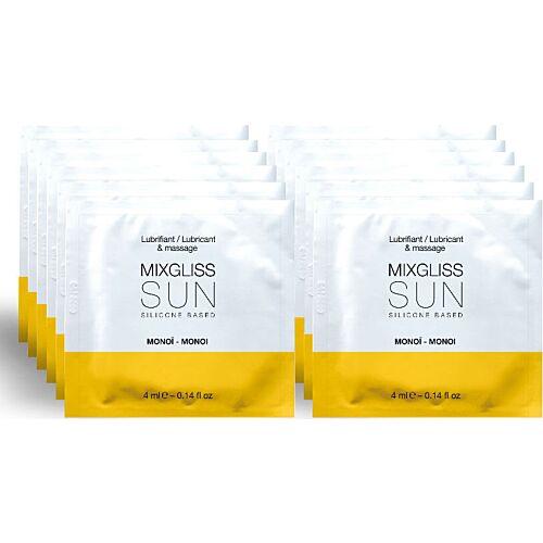 Lubricante de Silicona Mixgliss Monoi 12 Monodosis