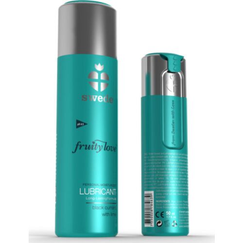 Lubricante SWEDE FruityLove Grosella Negra y Lima